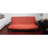 Futon De 3 Cuerpos, Con Colchon De Resortes