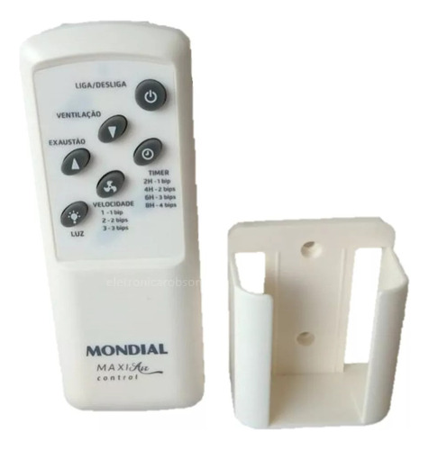 Controle Remoto Maxi Air Ventilador De Teto Mondial Vte-02