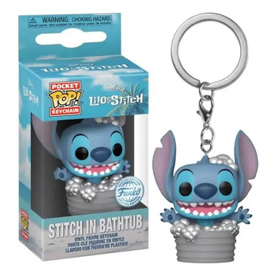 Llavero Funko Pop Disney Stitch In Bathtub Bañera Hot Topic | Meses sin interés