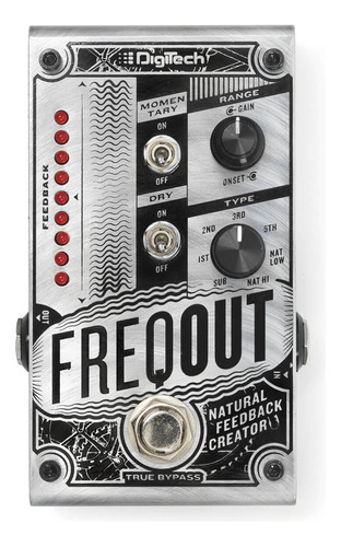 Pedal Digitech Para Guitarra Feedback Creator Freq Out V-00