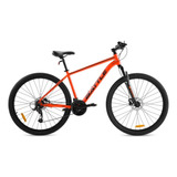 Bicicleta Mtb Battle 210 R29 21v Aluminio F Disco. Color Naranja Tamaño Del Cuadro 18