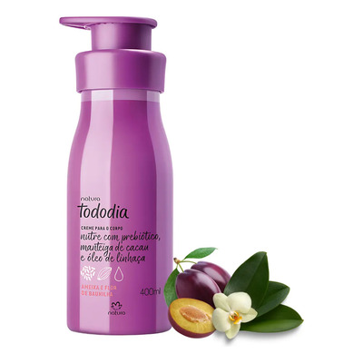 Crema Hidratante Corporal Natura Tododia Ciruela Y Flor De Vainilla 400 Ml Ciruela/flor De Vainilla
