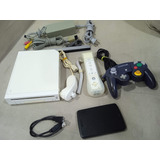 Nintendo Wii Retrocompatible + 172 Juegos De Wii Y Gamecube