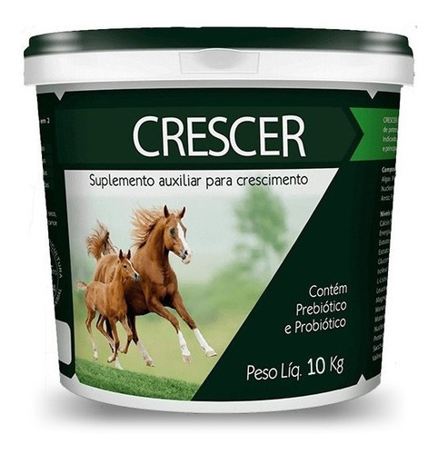 Crescer 10 Kg ( Suplemento Para Crescimento De Potros )