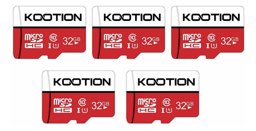 Kootion 5 Tarjetas Micro Sd De 32 Gb, Clase 10, Tarjeta Mic.
