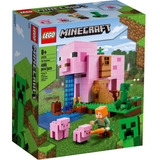 Lego Minecraft - A Casa Do Porco Quantidade De Peças 490