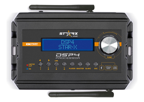 Processador Áudio Automotivo Expert Dsp4 Starx 4 Canais