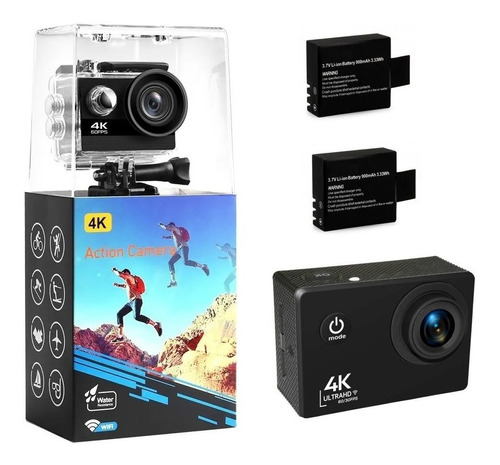 Camara Deportiva 4k Real A 60fps Hd 240fps 24mp Sensor Sony