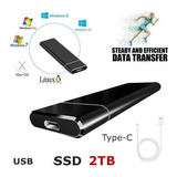 Memoria Externa Portátil Disco Duro 2tb Ssd 2tb