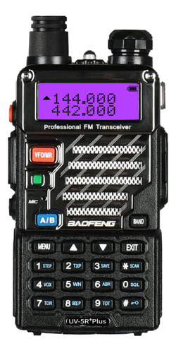 Baofeng Uv-5r+ Plus Radio De Dos Vías, Largo Alcance Para Ad