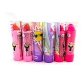 6 Batom Labial Rockstar Kit Infantil Maria Pink Atacado