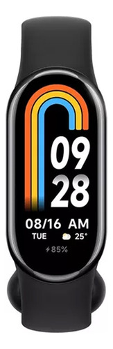 Reloj Inteligente Xiaomi Smart Band 8 Negra 1.62'' Amoled