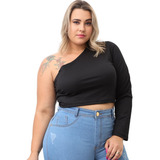 Top,cropped  Plus Size Rosa Soul Do 44 Ao 54