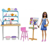 Playset Barbie Estudio De Arte Criativo Mattel Hcm85