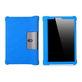 Funda Para Lenovo Yoga Smart Tab 5 Yt-x705 Gel Silicona Azul
