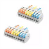 2 X Conectores Eléctricos De Unión Rápida D3-9 250v, Ac, 32a