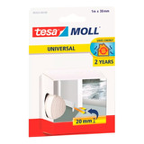 Zócalo Burlete Adhesivo Puerta Tesa Moll 38mm X 1m Color Blanco Tesa Moll Universal