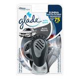 Glade Aromatizante Auto Sport Fragancia Auto Nuevo C Aparato