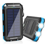 Cargador Solar Portátil De 20000 Mah Batería De Reserva