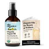Sky Organics Aceite De Argan Organico Para Cabello, 100% Pur