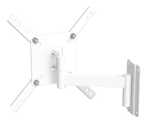 Suporte Tv 10 A 42 Vesa 200x200 3 Movimentos - Branco