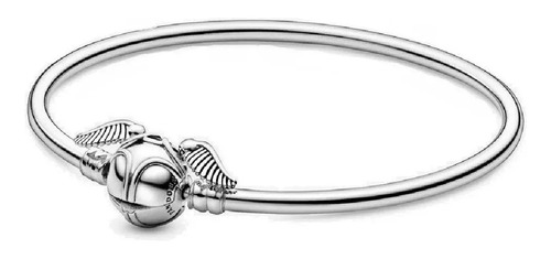 Pandora Brazalete Rígido Snitch Dorada Harry P. Original