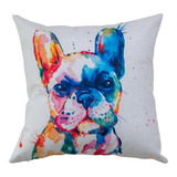 Cojin Almohada Perro Bulldog Frances Decorativo 