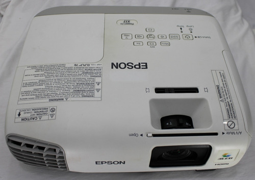 Projetor Epson Powerlite S39 3lcd/hdmi 3300l 110/220v Branco