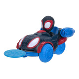 Marvel Spidey  - Figura De Ghost-spider Y Vehículo