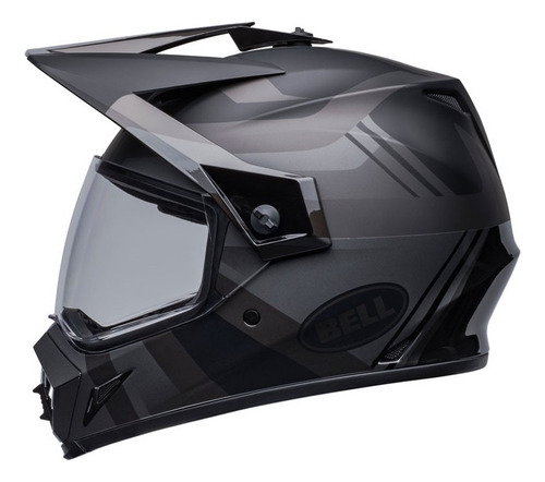 Casco Bell Mx-9 Adv Mips Maurauder Blackout Visor Transp.