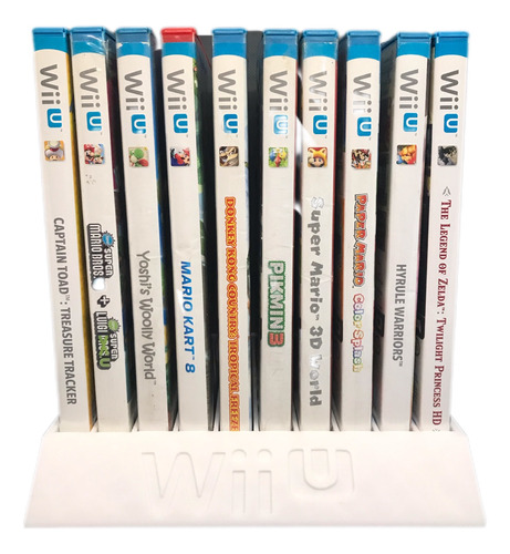 Organizador De Juegos Tipo Bandeja Para Nintendo Wii U