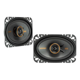 Bocinas Coaxiales Kicker 4x6 Pulgadas 2 Vías 75w Rms Ksc4604