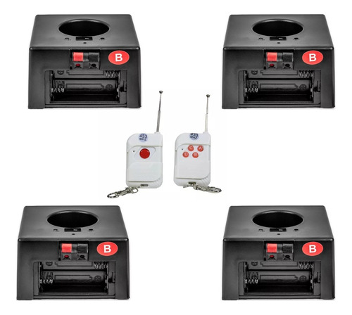 Detonadores Pirotecnia Fría Chisperos Inalambrico 4pzs