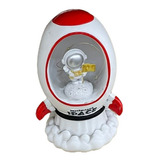 Lampara Astronauta Decorativo Cohete Con Luz Led Habitacion