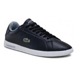 Tenis Lacoste Graduate 0721 1 Suj Negro/blanco 