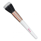 Pincel Rose Gold Duo Fiber Ricca Cor Branco