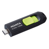 Flash Drive Usb Tipo C 128 Gb Adata - Negro