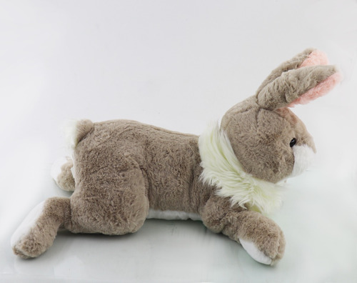 Peluche Liebre Grande Juguete Animal Suave Realista Conejo