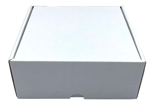 Caja Envios E-commerce 25 Pz. 20x20x8cm Microcorrugado Blanc