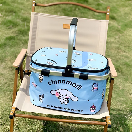 Cesta Aislante Sanrio Kawaii Hello Picnic