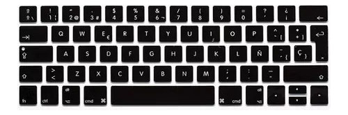 Protector Silicona Teclado Compatible Macbook Pro 13.3 Espa