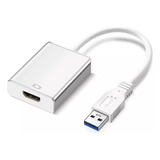 Adaptador Convertidor De Usb A Hdmi 3.0 Duplica Y Extiende