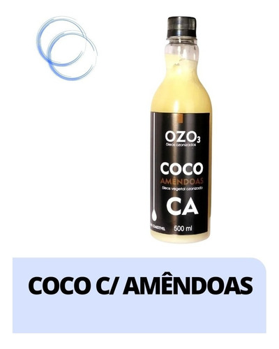  Óleo De Coco Ozonizado 500ml Hidratação Intensa Fragrância Coco C/ Amêndoa Tipo De Embalagem Spray