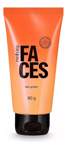 Gel Glitter Faces 80g Natura Produto Vegano