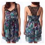 Vestido Fiesta Encaje Importado Urban Outfitters