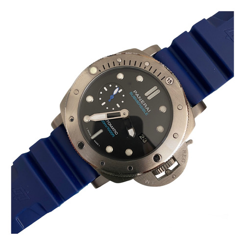 Reloj Panerai Submersible 47mm Automatico Zafiro Negro