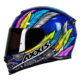 Capacete Axxis Eagle Dreams Gloss Blue Grey