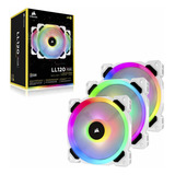 Cooler Corsair Ll120 Rgb Led White 120mm Case Fan Pack 3