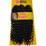 2 Pacotes Crochet Braid Jade Cor 2 - Black Beuaty