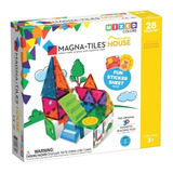 Magnatiles Bloques Magneticos Set Casa 28 Piezas